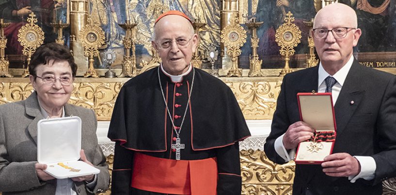 El Papa condecora a José Mª Conde y Pilar de Pablos por su servicio a la Iglesia de Valladolid