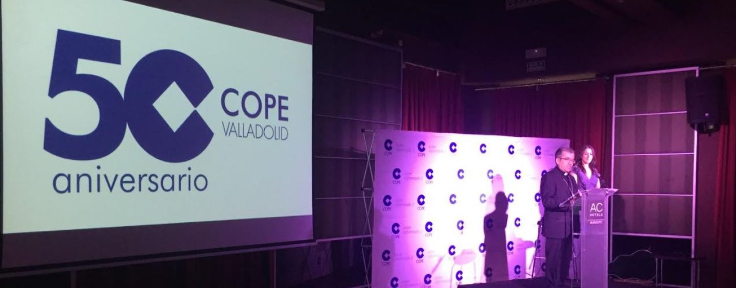 La cadena COPE celebra cincuenta años de emisión en Valladolid