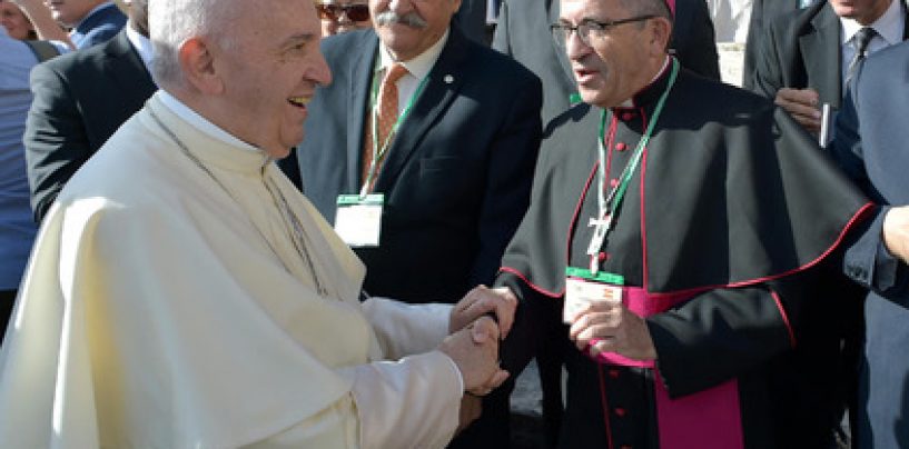 El Papa recibe a don Luis Argüello en Roma