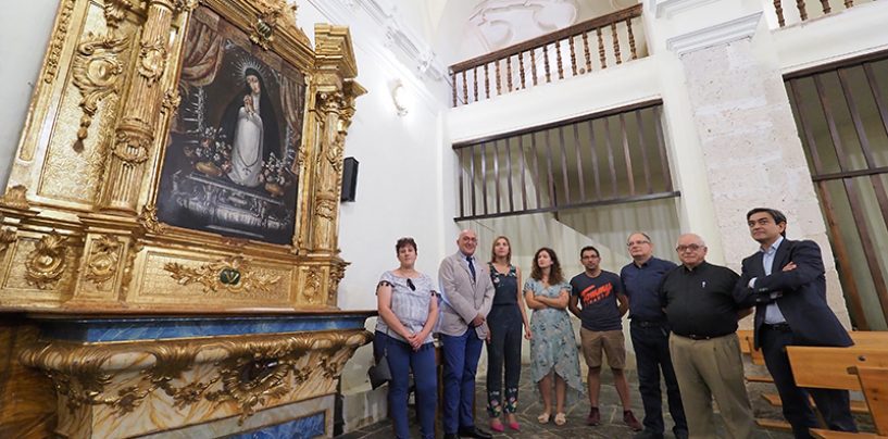 Entrega de la restauración del Retablo de la Dolorosa de la Iglesia de la Asunción de Castrillo de Duero
