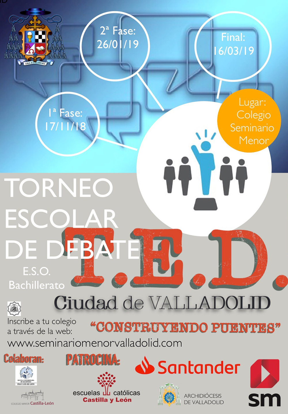 Primer Torneo Escolar De Debate Ciudad De Valladolid Archidiócesis De