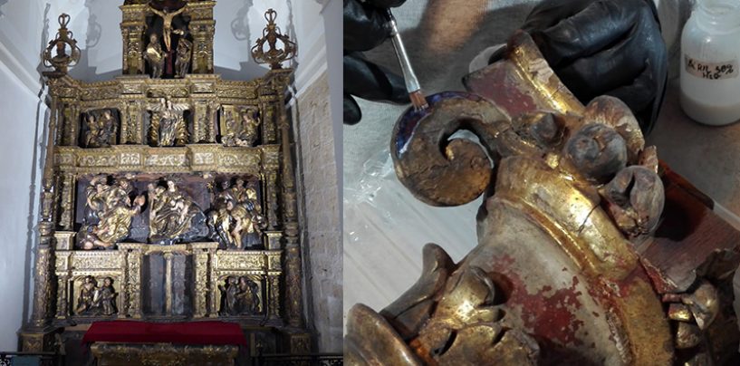 La Consejería de Cultura y Turismo y el Museo Nacional de Escultura colaboran en la restauración del retablo de la Epifanía de Berruguete en la iglesia de Santiago de Valladolid