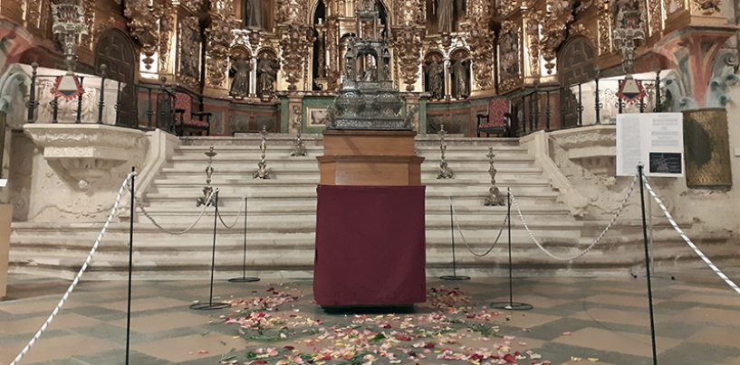El Museo de San Francisco de Medina de Rioseco expone la custodia de Antonio de Arfe de 1554 como pieza de la semana para celebrar el Corpus Christi