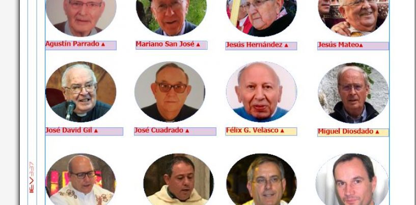 Doce curas festejan este jueves en la Catedral sus 60, 50 y 25 años de sacerdocio