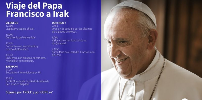 Histórico viaje del Papa a Irak