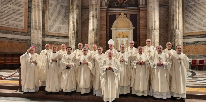 ‘Visita ad limina’: los obispos celebran la Eucaristía en San Pablo Extramuros