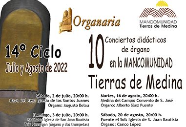14º Ciclo Conciertos Didácticos Tierras de Medina (Julio y Agosto)