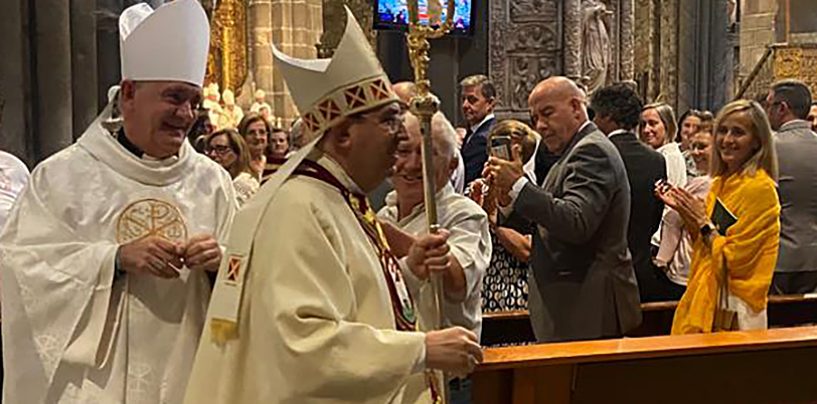Don Ricardo Blázquez ha presidido la toma de posesión del nuevo obispo de Ávila