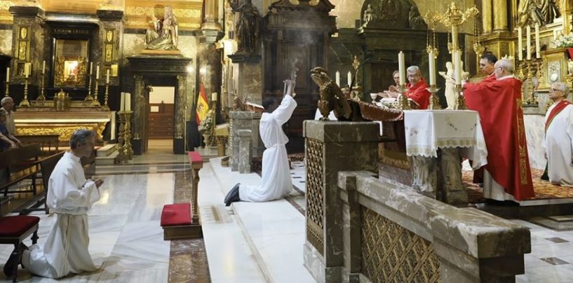 Rito de Admisión al diaconado permanente de Óscar Agüera