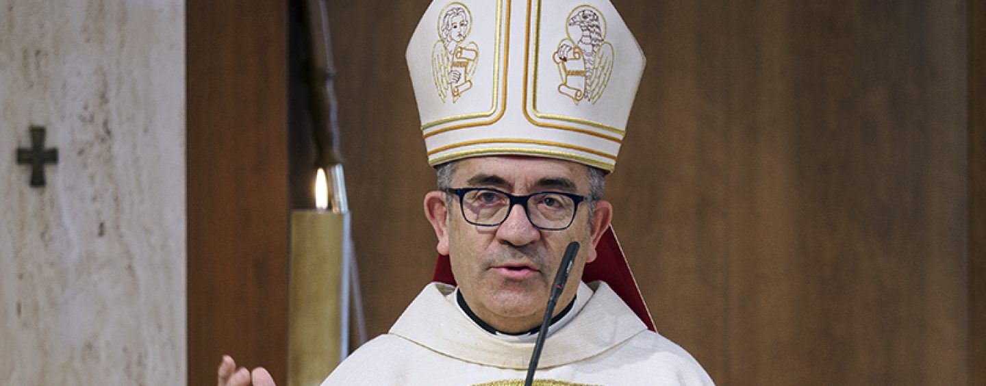 Don Luis Argüello, uno de los cuatro obispos que representará a España en el Sínodo de los Obispos de Roma