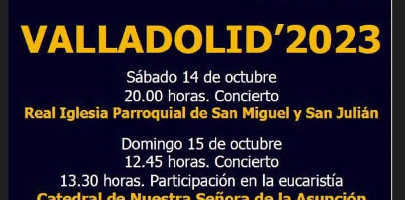 La coral Astillero-Guarnizo actuará en la iglesia de San Miguel, el 14 de octubre, y en la S. I. Catedral, el 15.