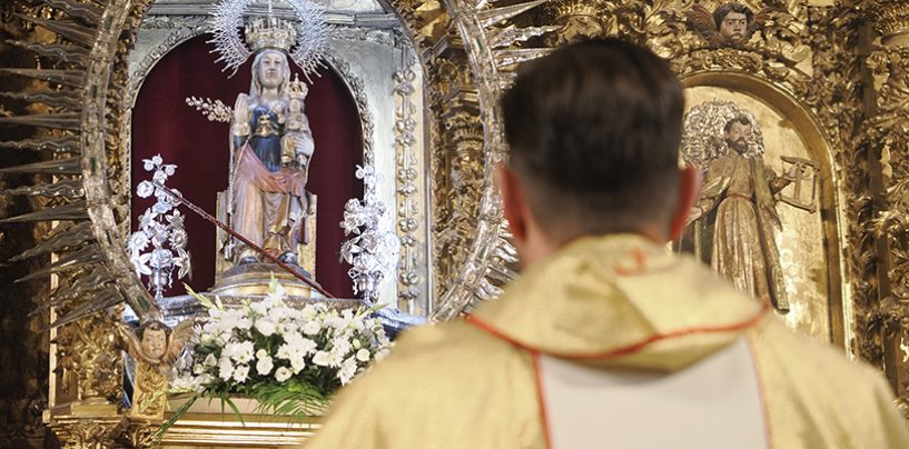 Emilio-Jesús Montes Romero predicó el primer día de la Novena en honor de Ntra. Sra. de San Lorenzo