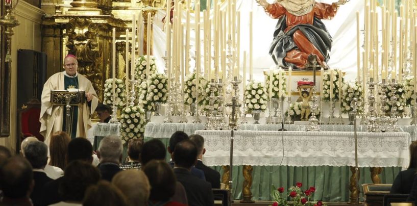 El arzobispo de Toledo, en el segundo día del quinario de la Vera Cruz